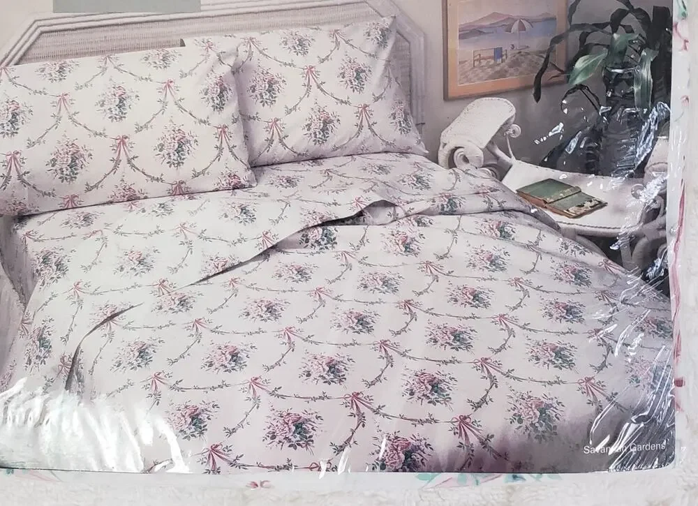 JC Penney's The Home Collection Sabana Garden Twin Fitted Sheet USA